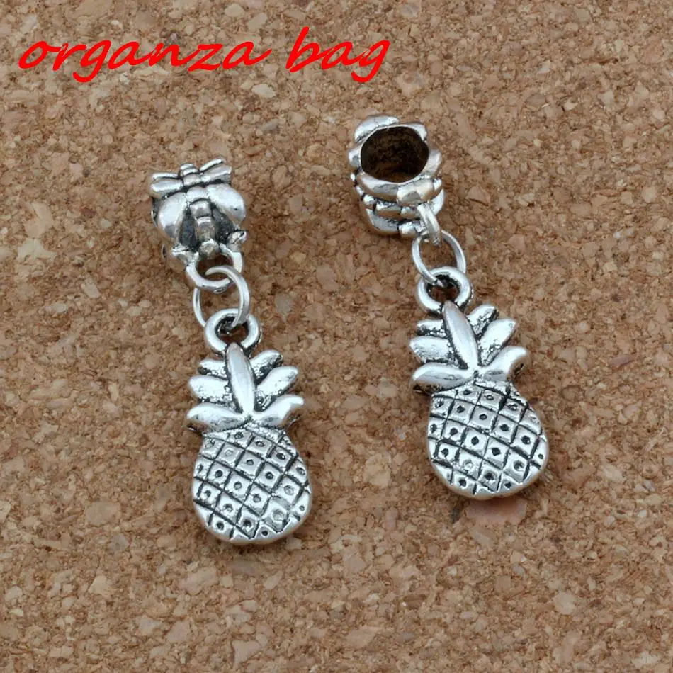 20pcs/lot Dangle Ancient silver Pineapple fruit Charm Big Hole Beads Fit European Charm Bracelet Jewelry 8.8x31.2mm A-282a
20pcs/lot Dangle Ancient silver Pineapple fruit Charm Big Hole Beads Fit European Charm Bracelet Jewelry 8.8x31.2mm A-282a