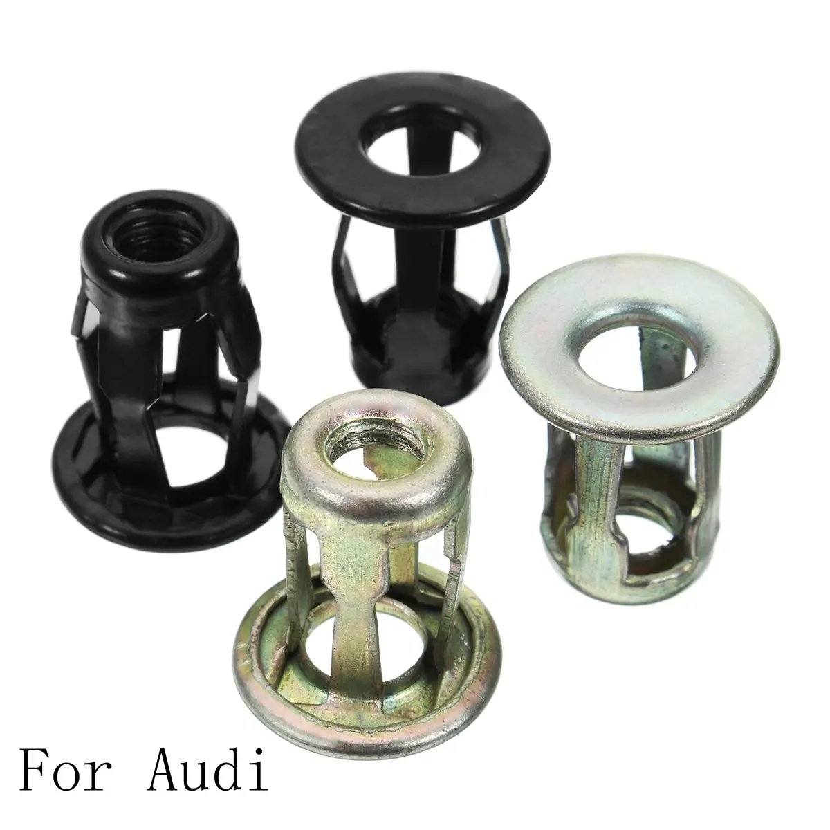 10Pcs Car Front/Back License Plate Install Fastener Metal Screw Base Fixed Clips for Audi A3 A4L A6L A8 Q3 Q5 Q7
10Pcs Car Front/Back License Plate Install Fastener Metal Screw Base Fixed Clips for Audi A3 A4L A6L A8 Q3 Q5 Q7
