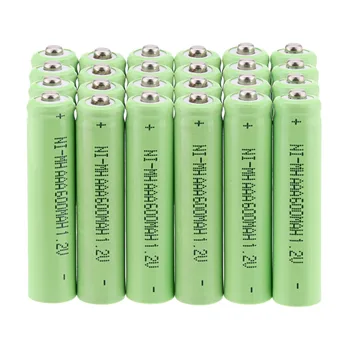 Lowest price! 24 PCS A SET 600 mah AAA 3A 1.2 V Ni-MH rechargeable battery-Green
Lowest price! 24 PCS A SET 600 mah AAA 3A 1.2 V Ni-MH rechargeable battery-Green