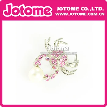 100pcs/lot / Pink Crab Rhinestone Crystal Brooches Pin for Fashion Women Jewelry
100pcs/lot / Pink Crab Rhinestone Crystal Brooches Pin for Fashion Women Jewelry