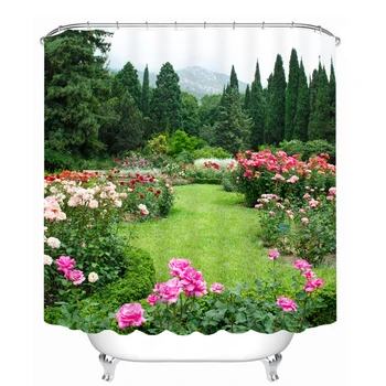 Floral Pattern 3D Shower Curtain Polyester Fabric Waterproof Shower Curtain Eco-Friendly Bathroom Curtain Home
Floral Pattern 3D Shower Curtain Polyester Fabric Waterproof Shower Curtain Eco-Friendly Bathroom Curtain Home