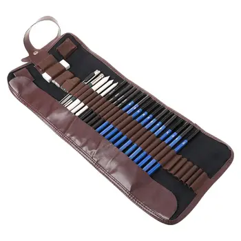 24pcs Professional Sketching Drawing Art Tool Kit Graphite Charcoal Pencils Eraser Craft Painting Set 
24pcs Professional Sketching Drawing Art Tool Kit Graphite Charcoal Pencils Eraser Craft Painting Set