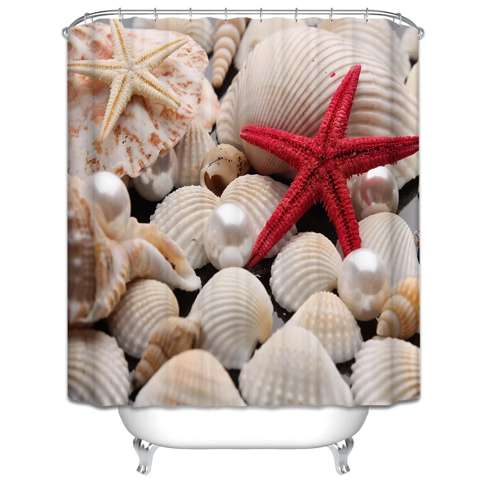 Washable 3d Chrismas Bath Curtain for the bathroom Starfish bath screen Fabric kids Scenery Shower Curtain Hook Home Decoration
Washable 3d Chrismas Bath Curtain for the bathroom Starfish bath screen Fabric kids Scenery Shower Curtain Hook Home Decoration