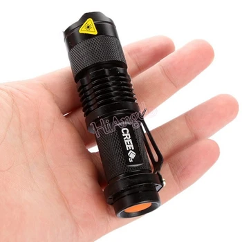 Fashion Mini LED Torch 7W 400LM Q5 LED Flashlight Adjustable Focus Zoom flash Light Bicycle Cycling Hiking Lamp
Fashion Mini LED Torch 7W 400LM Q5 LED Flashlight Adjustable Focus Zoom flash Light Bicycle Cycling Hiking Lamp