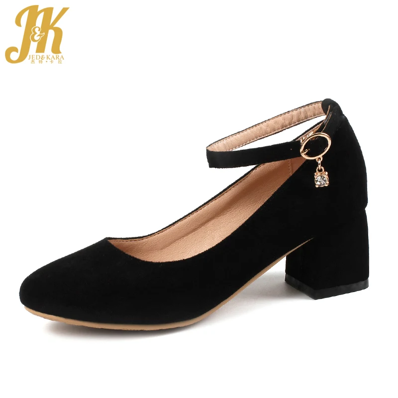 JK Big Size 32-44 Ankle Strap Women Pumps Round Toe Footwear Wood High Heels Lady Pumps Crystal Shoes Women 2018 New Autumn
JK Big Size 32-44 Ankle Strap Women Pumps Round Toe Footwear Wood High Heels Lady Pumps Crystal Shoes Women 2018 New Autumn
