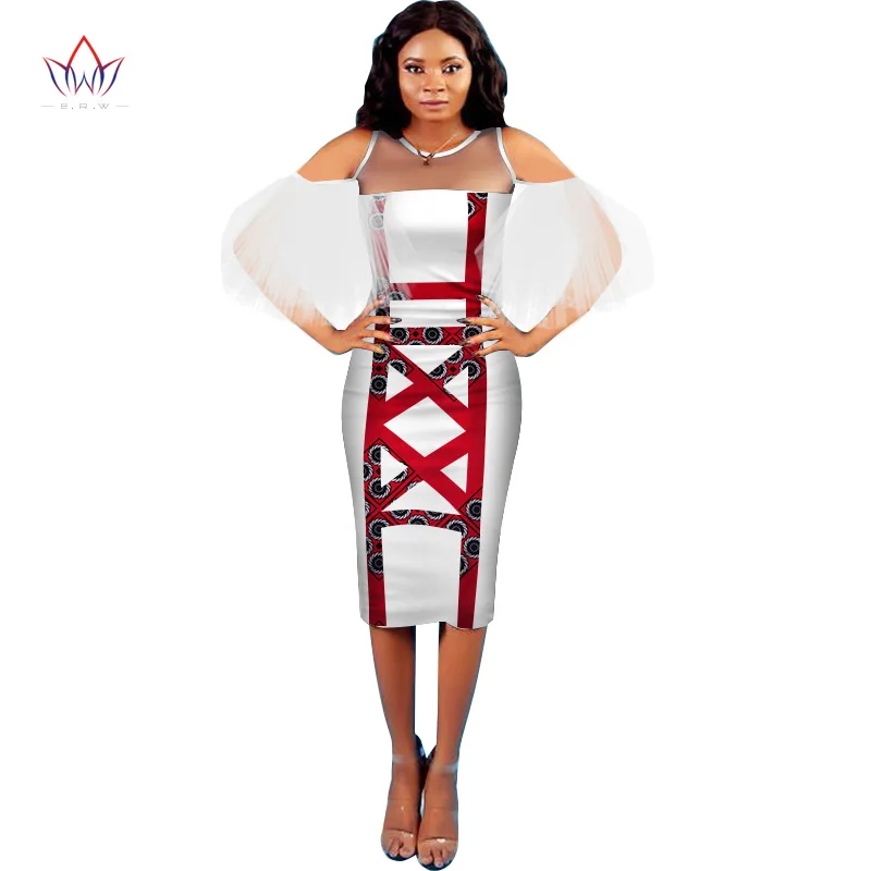 Fashion African Dresses for Women Bazin Riche Patchwork Yarn Flare Sleeve Straight Dress Custom Vestidos African Clothing WY3158
Fashion African Dresses for Women Bazin Riche Patchwork Yarn Flare Sleeve Straight Dress Custom Vestidos African Clothing WY3158