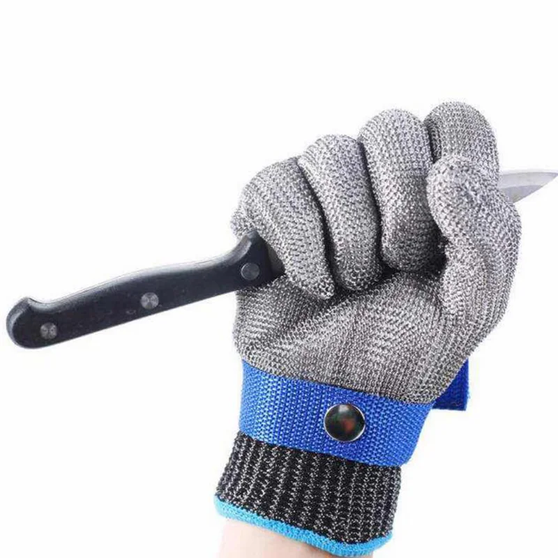 1PC Safety Working Hunting Fishing Glove Stainless Steel Wire Mesh Butcher Knife Anti-Cutting Slaughter Repair Carpentry Glove 5
1PC Safety Working Hunting Fishing Glove Stainless Steel Wire Mesh Butcher Knife Anti-Cutting Slaughter Repair Carpentry Glove 5