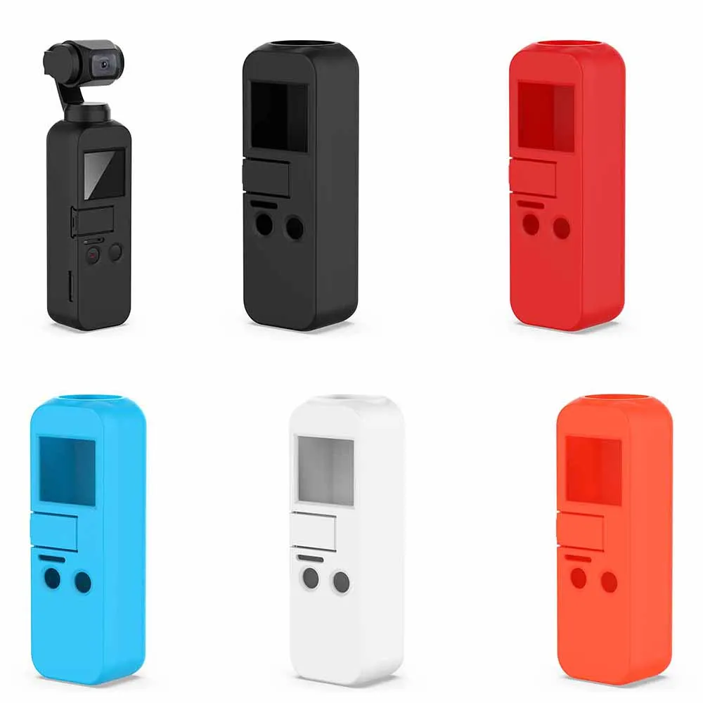 For DJI OSMO Pocket Handheld Gimbal Camera Soft Silicone Case Cover Skin Housing Shell Skid-proof Gimbal Accessories Candy Color
For DJI OSMO Pocket Handheld Gimbal Camera Soft Silicone Case Cover Skin Housing Shell Skid-proof Gimbal Accessories Candy Color