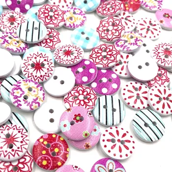 50/100pcs Circular Button Random Mix Wooden Painting Buttons Craft Scrapbook Sewing Accessories DIY Cardmaking Home Dec WB440
50/100pcs Circular Button Random Mix Wooden Painting Buttons Craft Scrapbook Sewing Accessories DIY Cardmaking Home Dec WB440