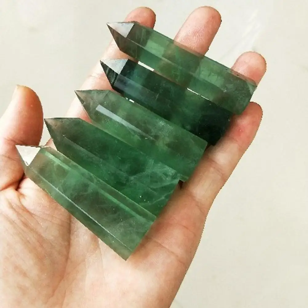 100% Natural Fluorite Crystal Natural Fluorite Crystal Column Ornament Hexagonal Wand Decoration Quartz Wand Healing Stone #EW
100% Natural Fluorite Crystal Natural Fluorite Crystal Column Ornament Hexagonal Wand Decoration Quartz Wand Healing Stone #EW