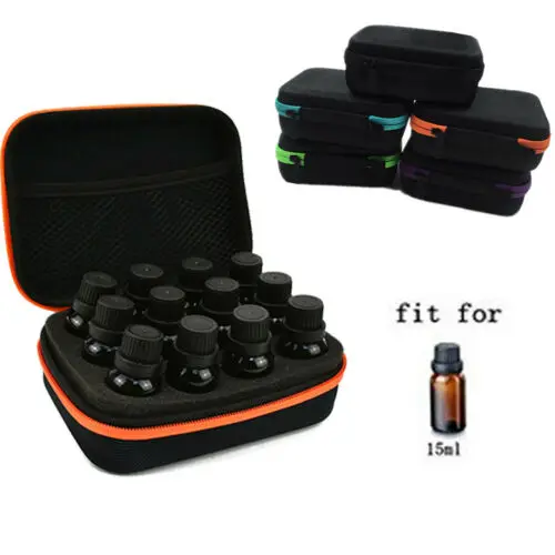 12 Bottle Essential Oil Carry Case 15ML Holder Storage Aromatherapy Hand Bag Cosmetic Makeup Bag Oil Bottle Organizer Storage
12 Bottle Essential Oil Carry Case 15ML Holder Storage Aromatherapy Hand Bag Cosmetic Makeup Bag Oil Bottle Organizer Storage
