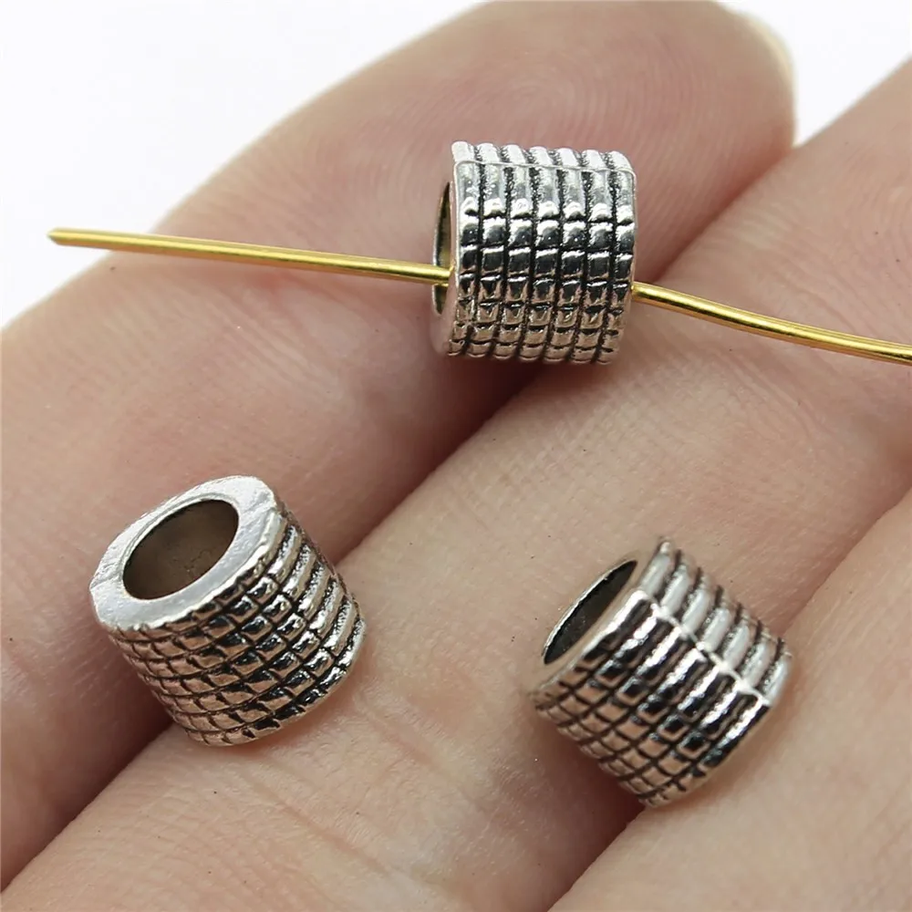 WYSIWYG 10pcs 7x8x8mm Antique Silver Space Beads Necklace Bracelet Jewelry Making Charm Spacer Beads Alloy Space Loose Beads
WYSIWYG 10pcs 7x8x8mm Antique Silver Space Beads Necklace Bracelet Jewelry Making Charm Spacer Beads Alloy Space Loose Beads