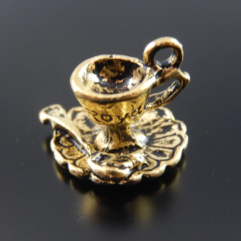 10pcs/lot Wholesale Antique Style Gold Tone Alloy Coffee Tea Cup Charms Pot Necklace Pendant Jewelry Finding Handmade AU31847
10pcs/lot Wholesale Antique Style Gold Tone Alloy Coffee Tea Cup Charms Pot Necklace Pendant Jewelry Finding Handmade AU31847