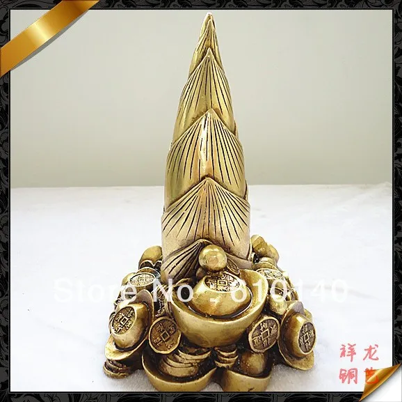 Bronze Statue Copper Bamboo shoots Steadily high Crafts Decoration BBK l Business was flourishing
Bronze Statue Copper Bamboo shoots Steadily high Crafts Decoration BBK l Business was flourishing