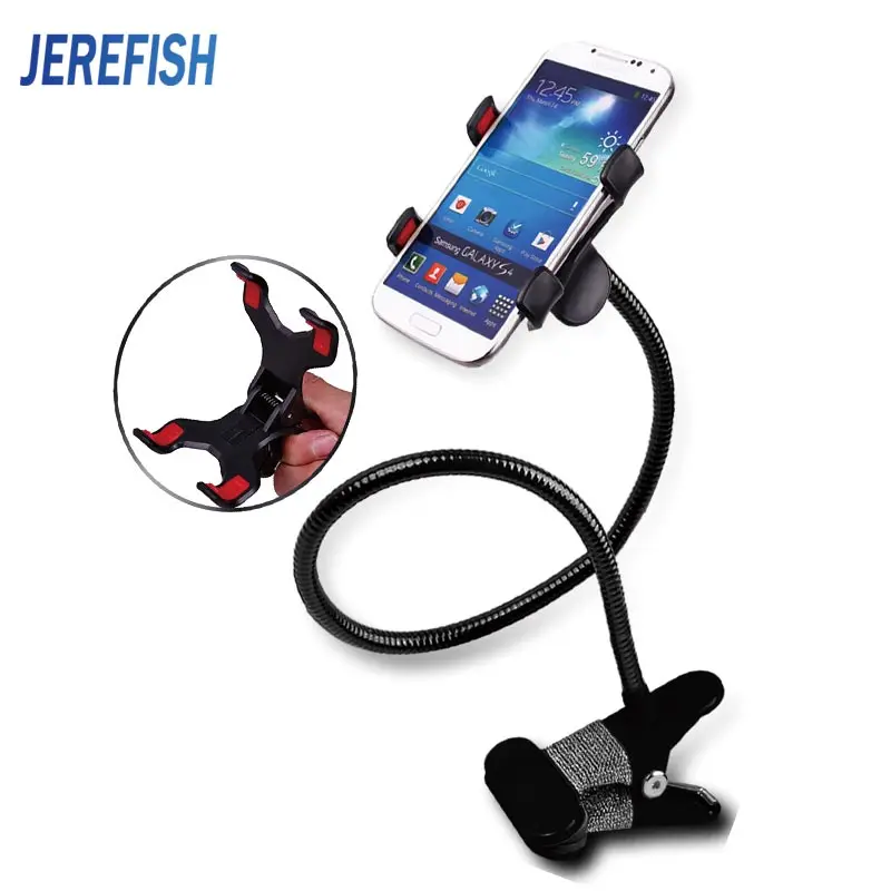 JEREFISH 360 Rotating Universal Car Holder Stand Metal Lazy Bed Desktop Car Stand Phone Holder Selfie Mount for phone Samsung
JEREFISH 360 Rotating Universal Car Holder Stand Metal Lazy Bed Desktop Car Stand Phone Holder Selfie Mount for phone Samsung
