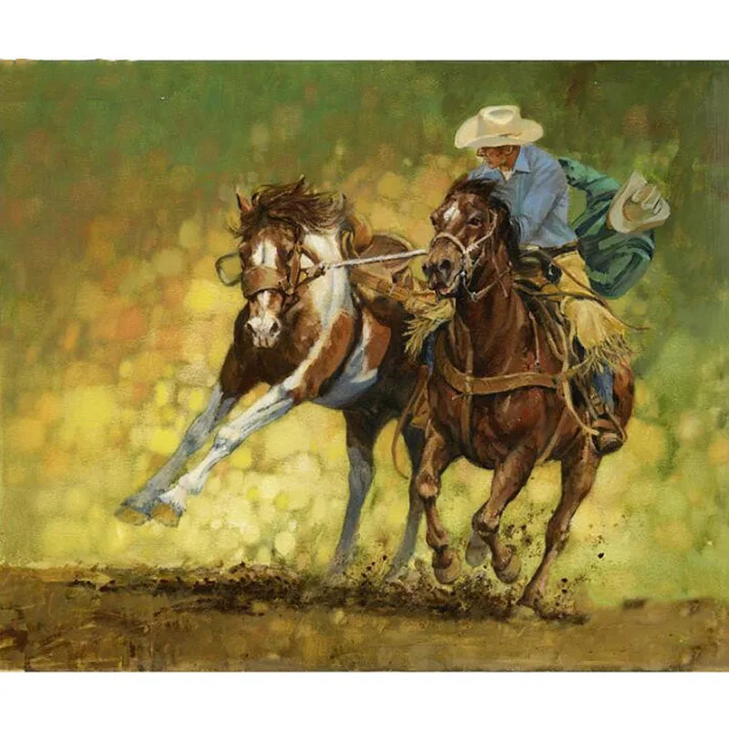 5D DIY Square Diamond Portrait Painting Cowboys Training Horse Embroidery Cross Stitch Mosaic Gift Home Decor Unique Gifts Item
5D DIY Square Diamond Portrait Painting Cowboys Training Horse Embroidery Cross Stitch Mosaic Gift Home Decor Unique Gifts Item