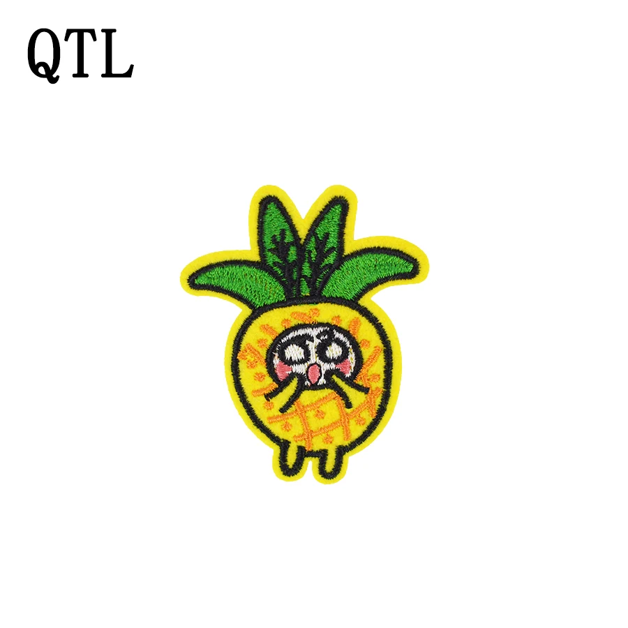 Iron on Applique Fruit Patches for Clothes Sew Embroidery Fashion Stripe Patch for Girl Jacket Accessories Funny Pineapple 5 PCS
Iron on Applique Fruit Patches for Clothes Sew Embroidery Fashion Stripe Patch for Girl Jacket Accessories Funny Pineapple 5 PCS