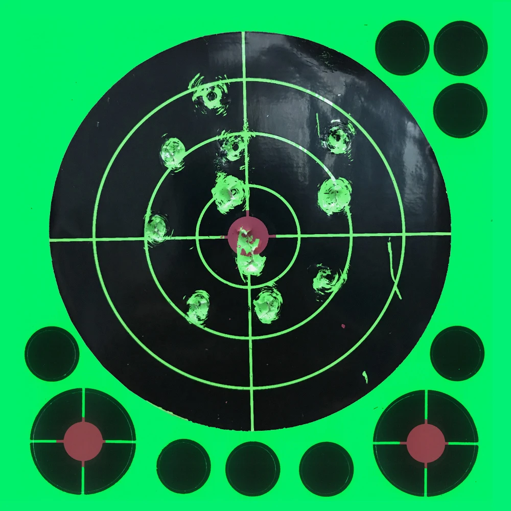 5.5"X5.5" GREEN Color Reactive & splatter Shooting targets for Gun-Pistol-Rifle-Airsoft-Pellet Gun- Air rifle
5.5"X5.5" GREEN Color Reactive & splatter Shooting targets for Gun-Pistol-Rifle-Airsoft-Pellet Gun- Air rifle