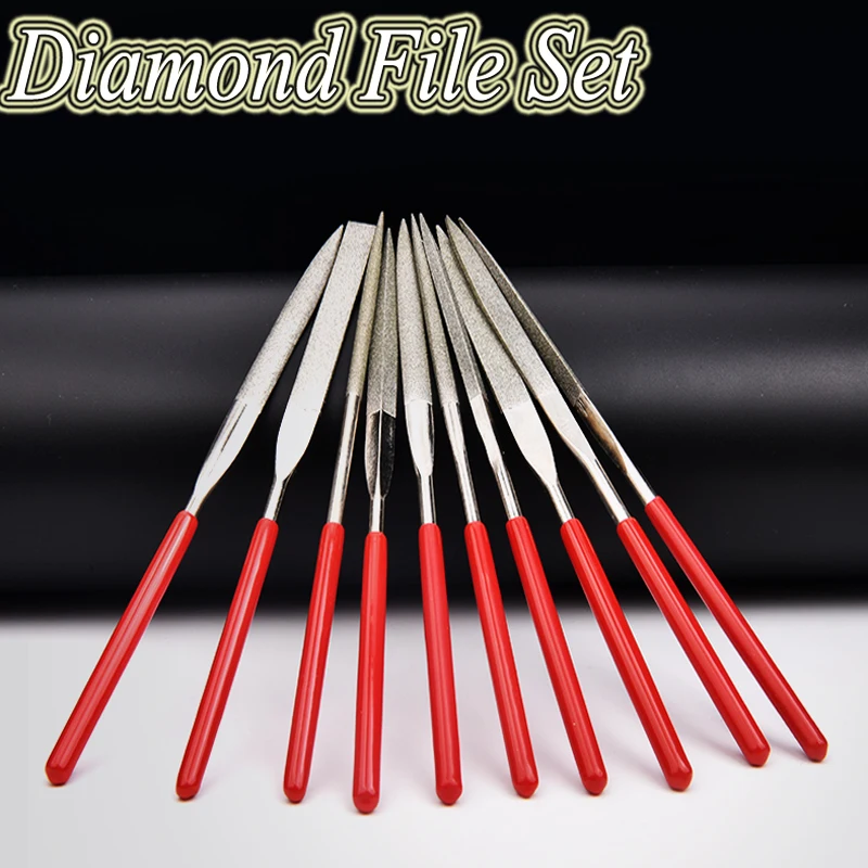 160mm Portable Diamond Mini Needle File Set Handy Tools for Ceramic Glass Gem Stone Hobbies and Crafts Hand Tools LJQ2000S
160mm Portable Diamond Mini Needle File Set Handy Tools for Ceramic Glass Gem Stone Hobbies and Crafts Hand Tools LJQ2000S