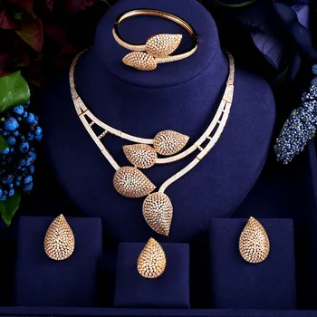 jankelly African 4pcs Bridal Zirconia Jewelry Sets For Women Party, Luxury Dubai Nigeria CZ Crystal Wedding Jewelry Sets
jankelly African 4pcs Bridal Zirconia Jewelry Sets For Women Party, Luxury Dubai Nigeria CZ Crystal Wedding Jewelry Sets