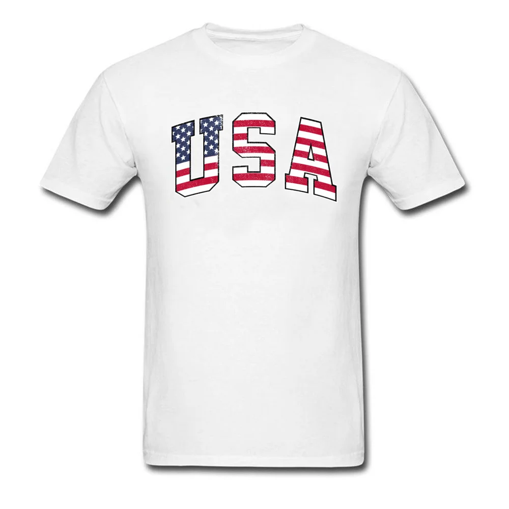 USA Vintage Flag_white