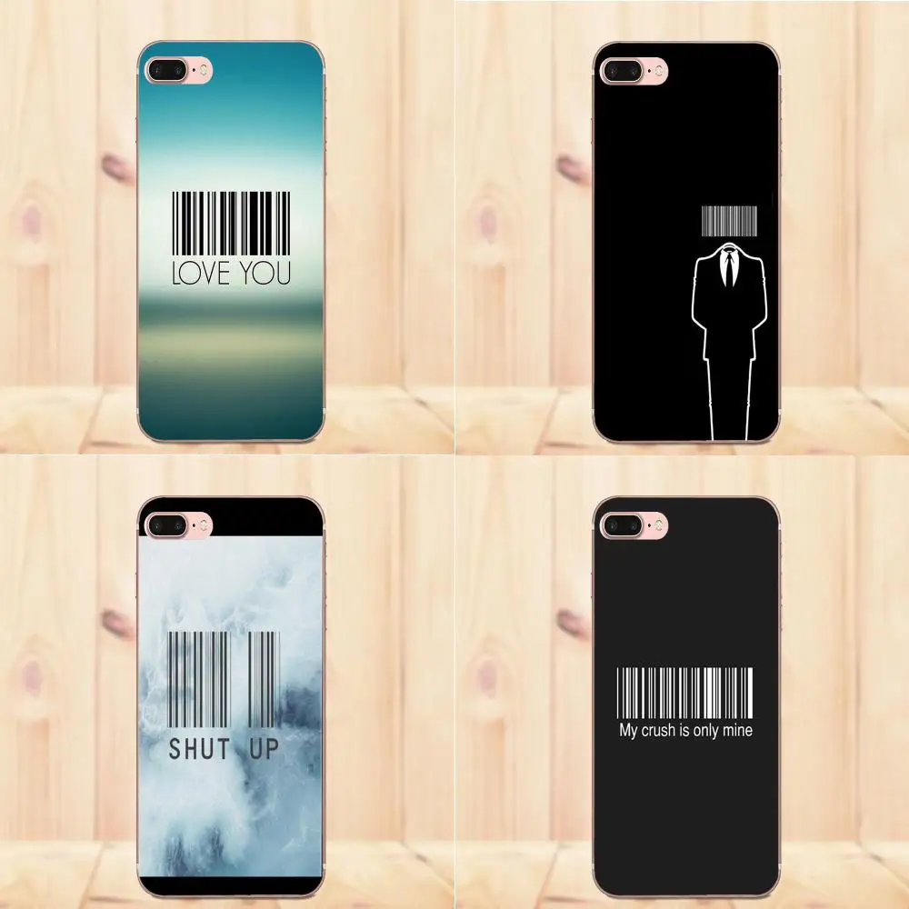Soft TPU Cases Fundas For Sony Xperia Z Z1 Z2 Z3 Z4 Z5 compact Mini M2 M4 M5 T3 E3 E5 XA XA1 XZ Premium Barcode Cool Design
Soft TPU Cases Fundas For Sony Xperia Z Z1 Z2 Z3 Z4 Z5 compact Mini M2 M4 M5 T3 E3 E5 XA XA1 XZ Premium Barcode Cool Design