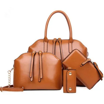4 Pcs/Sets Women Handbags Set Crocodile Pattern Composite Bag Messenger Bags Purse Wallet PU Leather Shoulder Bags bolsos XN06
4 Pcs/Sets Women Handbags Set Crocodile Pattern Composite Bag Messenger Bags Purse Wallet PU Leather Shoulder Bags bolsos XN06