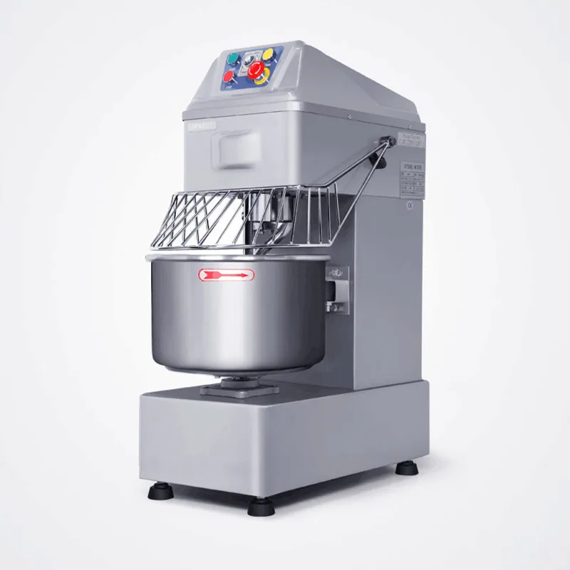 Image 220V 1.5KW Stainless Steel 20L Multifunction Commercial Dough Mixer Egg Cream Dough Food Mixer Machine For Bakery
