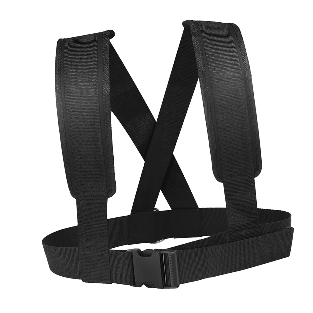 Sled Harness Fitness Resistance Training Workout Strap Speed Exercise Shoulder Strap Resistance Band Strength Band
