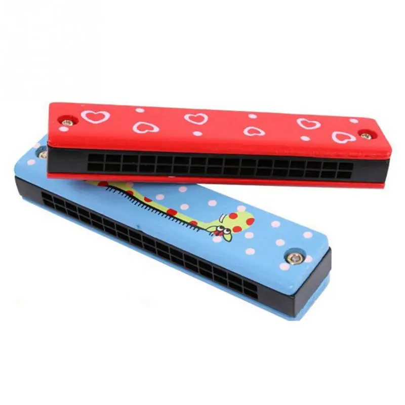 Hot-Selling Cartoon Painted Wooden Harmonica Children Musical Educational Music Toys Instrument Random Color
Hot-Selling Cartoon Painted Wooden Harmonica Children Musical Educational Music Toys Instrument Random Color