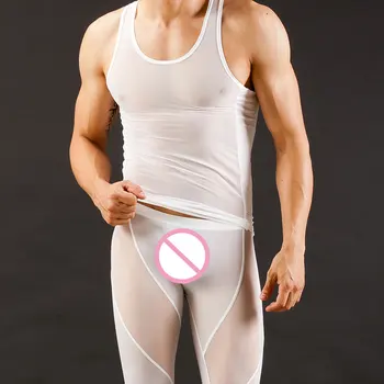 Hot Sexy Gay Men Vest Tank Top Brand Mesh Through Tops Clothing Sleeveless Sheer Man Tank Tops Casual Man Singlets Gasp 1004 BX
Hot Sexy Gay Men Vest Tank Top Brand Mesh Through Tops Clothing Sleeveless Sheer Man Tank Tops Casual Man Singlets Gasp 1004 BX