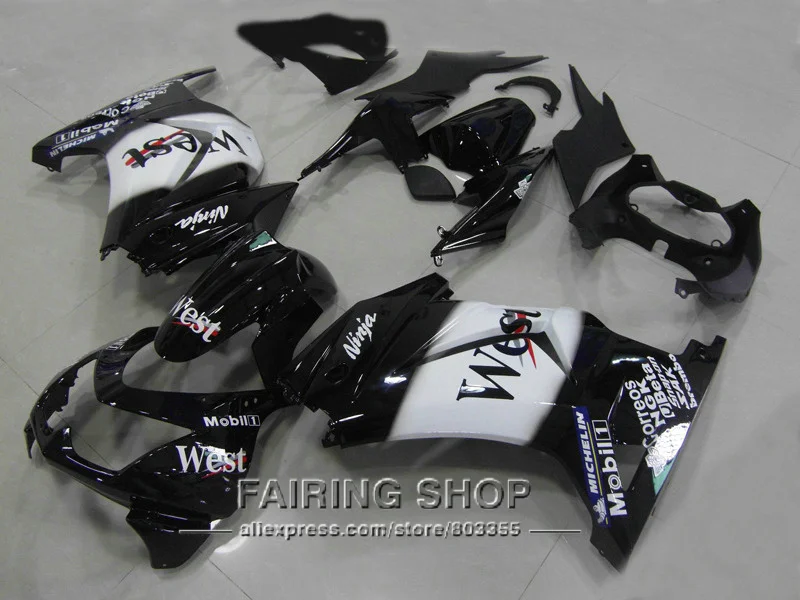 100%fit For Kawasaki Ninja ZX250r 08 - 14 Fairing kit ( WEST sticker ) 250r 2008 - 2014 Injection mold Fairings S94
100%fit For Kawasaki Ninja ZX250r 08 - 14 Fairing kit ( WEST sticker ) 250r 2008 - 2014 Injection mold Fairings S94