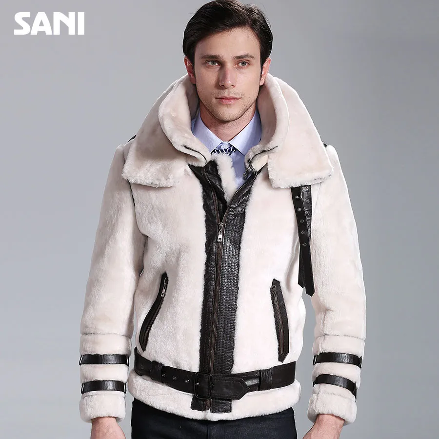 Sheepskin Double-faced Fur Coat Fashion Real Fur Genuine natural Fur Coats For men Winter Outerwear Motorcycle style Motorcy
Sheepskin Double-faced Fur Coat Fashion Real Fur Genuine natural Fur Coats For men Winter Outerwear Motorcycle style Motorcy
