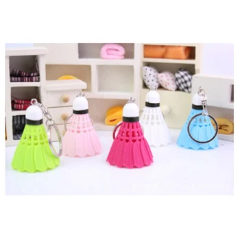 1Pc High quality Mini badminton shuttlecock car key chain/keychain/ keyring PVC/ Souvenir Mix color
1Pc High quality Mini badminton shuttlecock car key chain/keychain/ keyring PVC/ Souvenir Mix color
