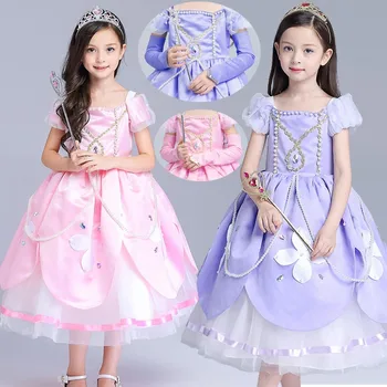Girl Princess Sofia the First Fancy Party Dress Kids Cosplay Costume Christmas Gift for Children Holiday Carnival Clothes
Girl Princess Sofia the First Fancy Party Dress Kids Cosplay Costume Christmas Gift for Children Holiday Carnival Clothes