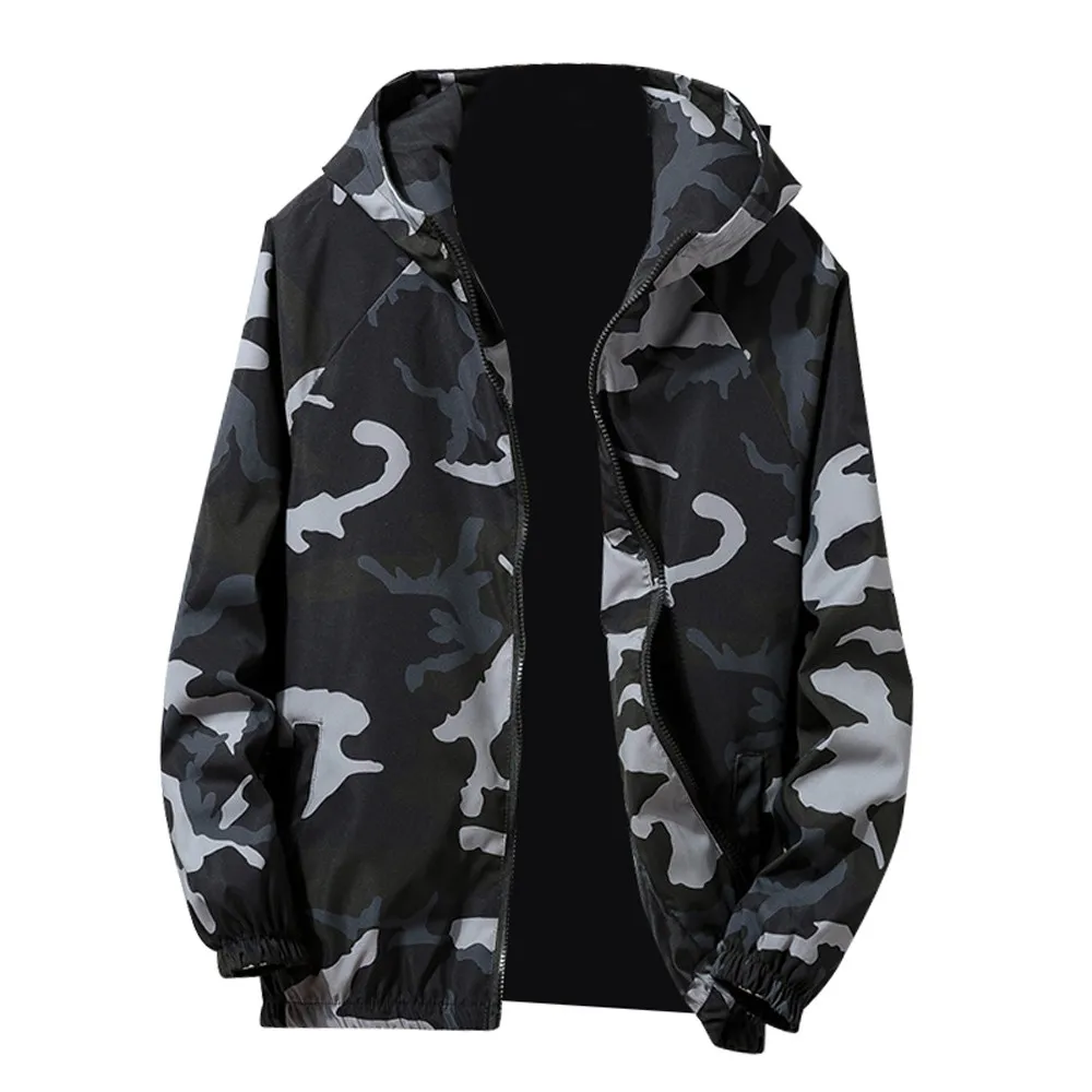 Jacket Autumn Winter Zip Camouflage Long Sleeve Outerwear Coats Pocket Sport Hoodies Men's jacket veste homme 18NOV8
Jacket Autumn Winter Zip Camouflage Long Sleeve Outerwear Coats Pocket Sport Hoodies Men's jacket veste homme 18NOV8