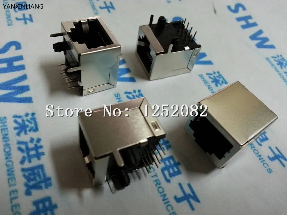 NEW 10PCS RJ45 network jack shielded RJ45 socket 8P8C around 90 degrees line short body length 18.3MM
NEW 10PCS RJ45 network jack shielded RJ45 socket 8P8C around 90 degrees line short body length 18.3MM