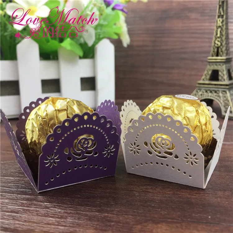 50pcs Violet=Dark Purple/White Flower Laser Cut Chocolate Packaging Bar Chocolate Box Wedding Favors And Gifts Party Decoratio
50pcs Violet=Dark Purple/White Flower Laser Cut Chocolate Packaging Bar Chocolate Box Wedding Favors And Gifts Party Decoratio