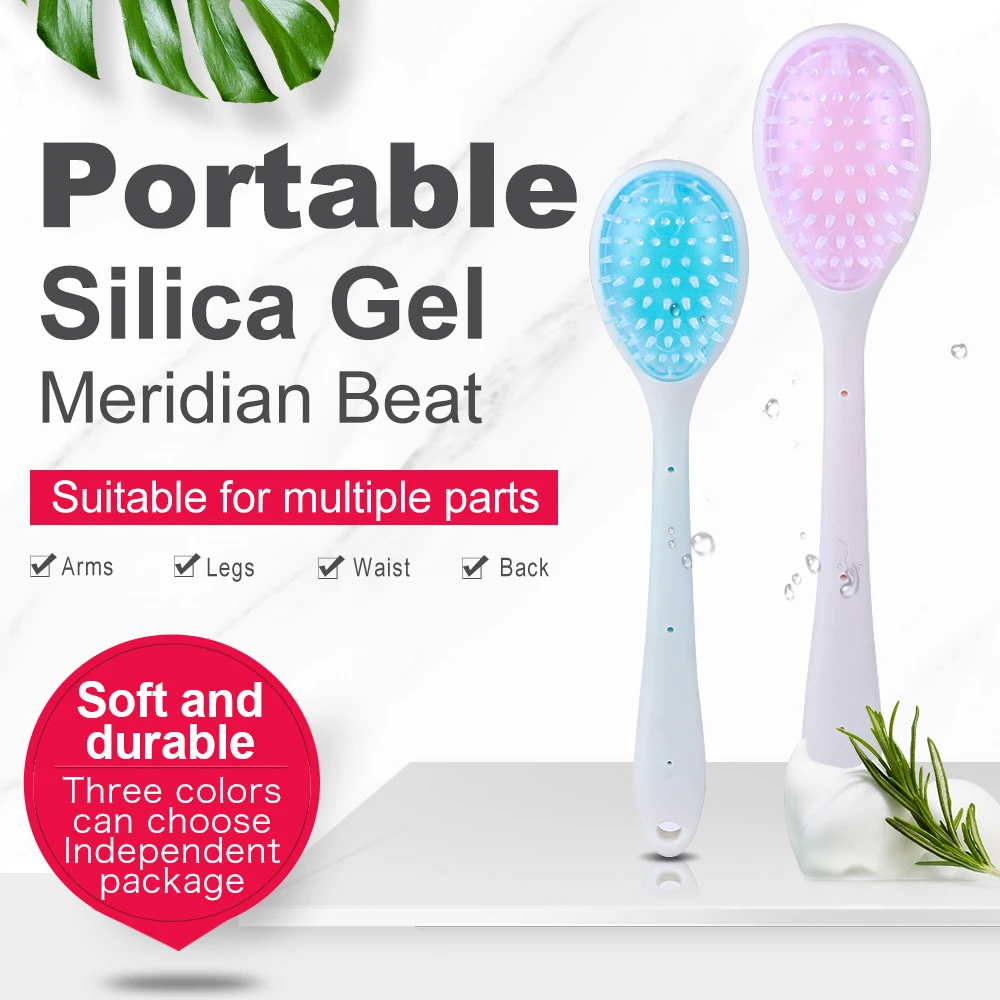 Cofoe Silica gel slap hammer shot fever board meridian palm shoot rods health beat fitness massage knock back Massage hammer
Cofoe Silica gel slap hammer shot fever board meridian palm shoot rods health beat fitness massage knock back Massage hammer