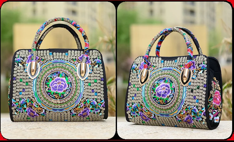 Sac à main tissu ethnique Sac à main tissu ethnique