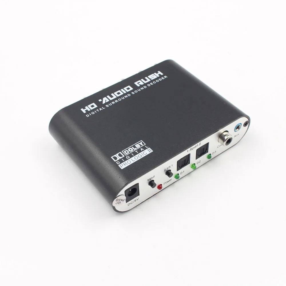 5.1 CH audio decoder SPDIF Coaxial to RCA DTS AC3 Optical digital to 5.1 Amplifier Analog Converte amplifier HD Audio Rush #C
5.1 CH audio decoder SPDIF Coaxial to RCA DTS AC3 Optical digital to 5.1 Amplifier Analog Converte amplifier HD Audio Rush #C