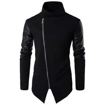 2019 Autumn New Coat Fashion Large Size Jacket Casual Collar Slim Sweater Knitted Leather Sweater Male Good Quality
2019 Autumn New Coat Fashion Large Size Jacket Casual Collar Slim Sweater Knitted Leather Sweater Male Good Quality