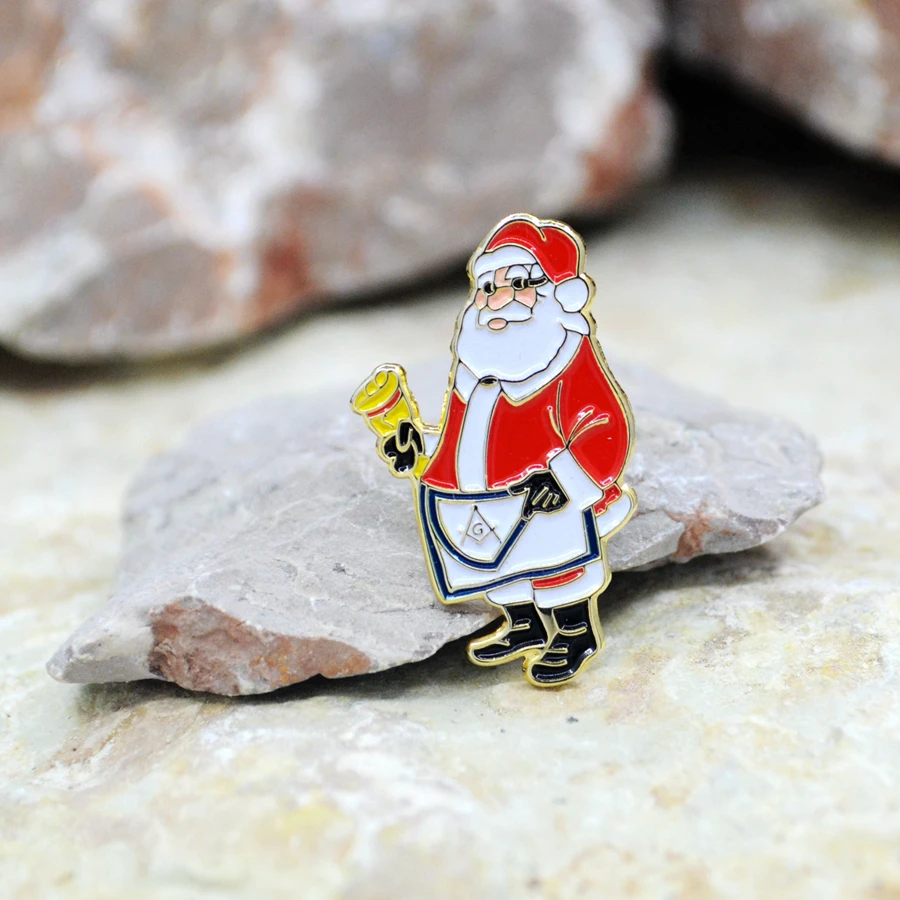 Masonic Lapel Pins Badge Mason Freemason B58 Santa Claus scotland apron