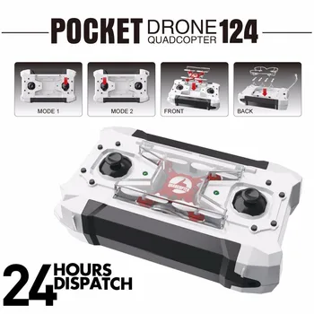 Xiangtat FQ777-124 Pocket Drone 4CH 6 axis Gyro Quadcopter With Switchable Controller RTF
Xiangtat FQ777-124 Pocket Drone 4CH 6 axis Gyro Quadcopter With Switchable Controller RTF