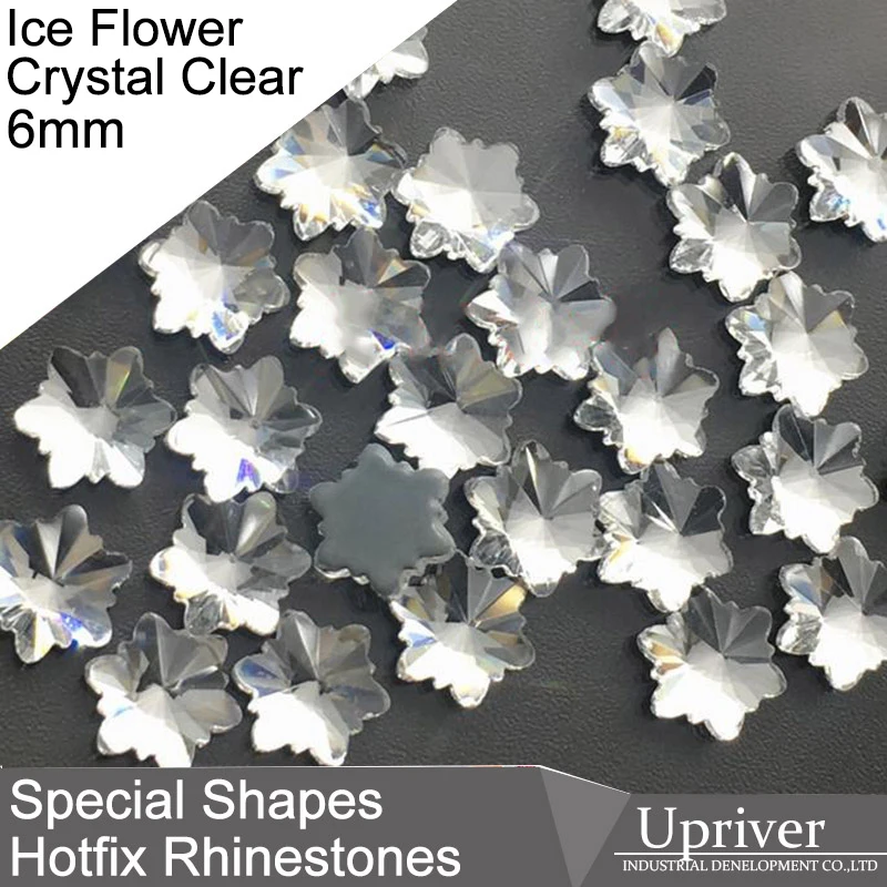 Upriver 6 mm High Quality Special Shape Crystal Clear Hotfix Rhinestones Iron On Ice Flower Hotfix Rhinestones
Upriver 6 mm High Quality Special Shape Crystal Clear Hotfix Rhinestones Iron On Ice Flower Hotfix Rhinestones