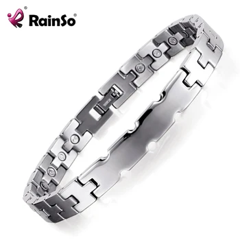 Rainso Magnet Bracelet Bangles for Women Health Hologram Bangles for Men Friendship Luxury Jewelry Male Classic Wristband
Rainso Magnet Bracelet Bangles for Women Health Hologram Bangles for Men Friendship Luxury Jewelry Male Classic Wristband