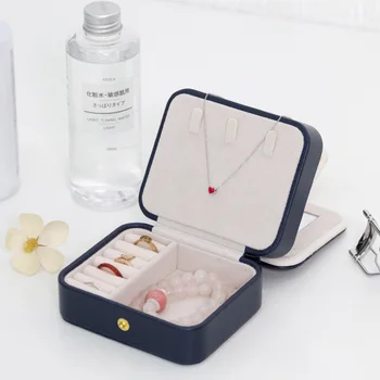 Three-layer Travel Hard PU Leather Jewelry Storage Holder Ring Earring Organizer Case
Three-layer Travel Hard PU Leather Jewelry Storage Holder Ring Earring Organizer Case