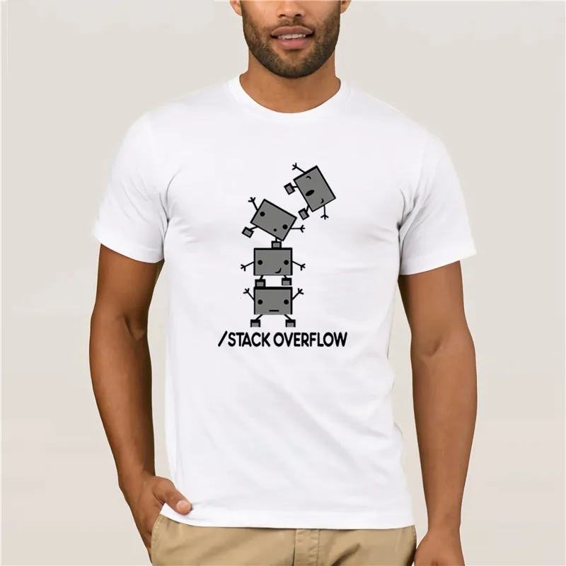 Fashion Printed men's T-Shirt Short Sleeve YYSZXC Men's Stack Overflow Robots RoyalBlue Short fashion T-shirt men
Fashion Printed men's T-Shirt Short Sleeve YYSZXC Men's Stack Overflow Robots RoyalBlue Short fashion T-shirt men
