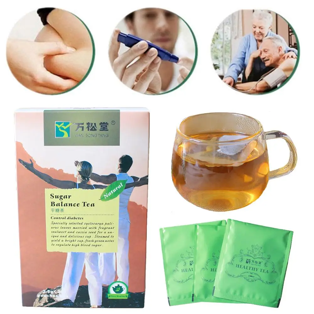 

New Style 20 Teabags Sugar Balance Tea Blood Diabetic Tea Lower High Blood Loss Sugar Health Care Tea