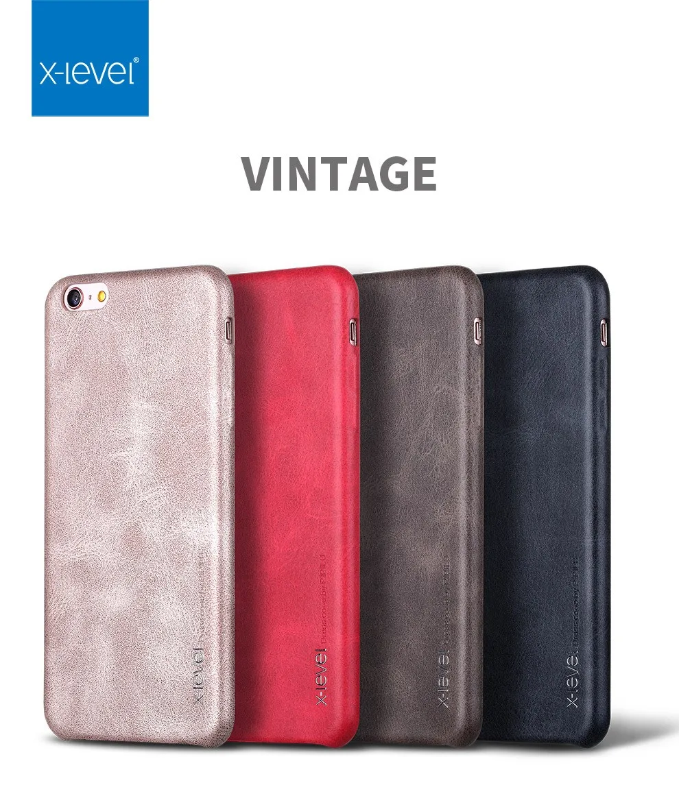 X-Level Luxury PU Leather Case For iPhone 7 8 6 6S Plus 5 5S SE Back Case Cover for iPhone 8 plus 5S 5 6 6S 7 Plus Vintage Cases
X-Level Luxury PU Leather Case For iPhone 7 8 6 6S Plus 5 5S SE Back Case Cover for iPhone 8 plus 5S 5 6 6S 7 Plus Vintage Cases